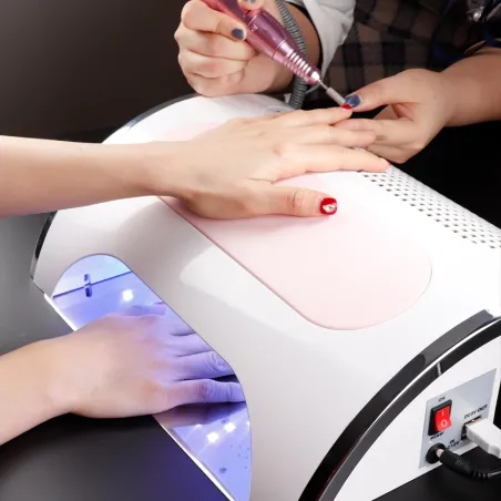 EquiposTodo en 1 - secador de uñas / colector de polvo de uñas / taladro de uñas - Lámpara LED UV - 54W - 25000RPM