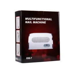 Alles in 1 – Nageltrockner/Nagelstaubsammler/Nagelbohrer – LED-UV-Lampe – 54 W – 25000 U/min