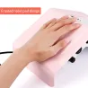 Neglestøvsamler - manicure / pedicure - med 2 støvopsamlingsposer - 40W