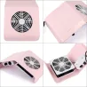 Nagelstaubsauger - Maniküre / Pediküre - mit 2 Staubfangbeuteln - 40W