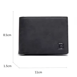 Krótki skórzany portfel - etui na karty - z zamkiemPortfele
