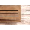 Krótki skórzany portfel - etui na karty - z zamkiemPortfele