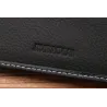 Krótki portfel męski - etui na karty - skóra naturalnaPortfele