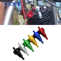 Motorcykel bensin / bränsle / oljefilter - universal - aluminium - 6 mm