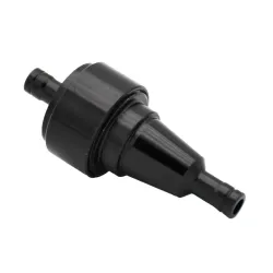 Motorcykel bensin / bränsle / oljefilter - universal - aluminium - 6 mm