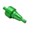 Motor benzine/brandstof/oliefilter - universeel - aluminium - 6 mmMotorfiets onderdelen