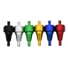 Motorcykel bensin / bränsle / oljefilter - universal - aluminium - 6 mm