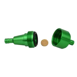 Filtre à essence / carburant / huile moto - universel - aluminium - 6 mm
