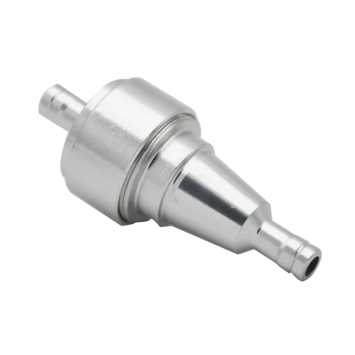 Motorrad-Benzin- / Kraftstoff- / Ölfilter - Universal - Aluminium - 6 mm