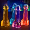 Penisformet drikkeglass - med sugerør / trakt - 150 ml - 2 stk