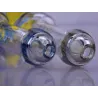 Penis shaped drinking glass - with straws / funnel - 150 ml - 2 piecesBar supply