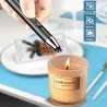 EncendedorEncendedor eléctrico Arc - resistente al viento - sin llama - carga USB