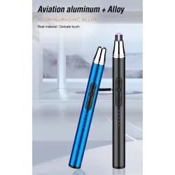 Lysbue elektrisk lighter - vindtæt - flammefri - USB opladning
