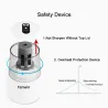 Apontador de lápis elétrico automático - tamanho ajustável - USB / alimentado por bateria