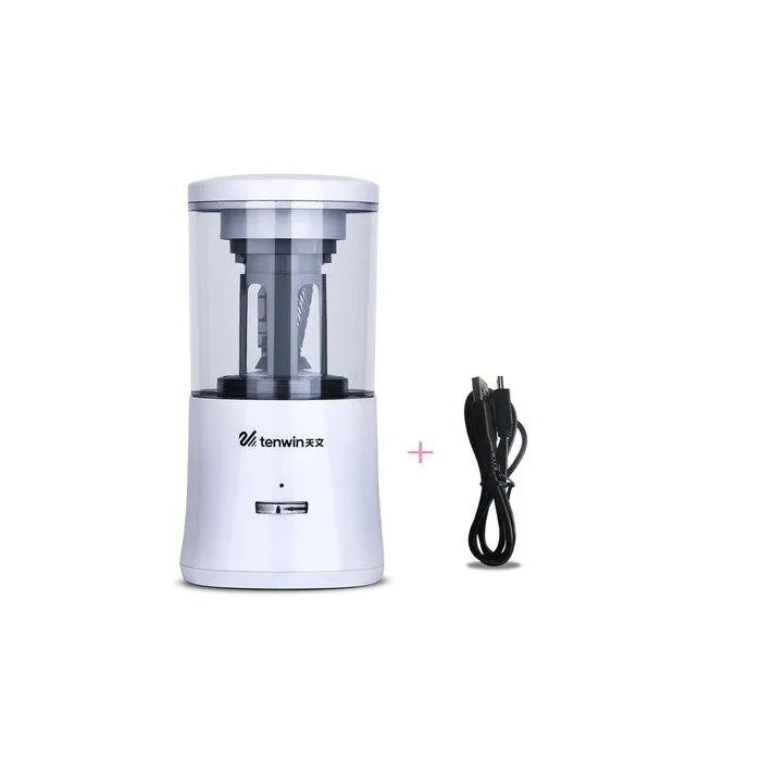 Automatischer elektrischer Bleistiftspitzer - einstellbare Größe - USB / batteriebetrieben