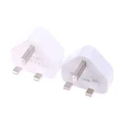 Universal vegglader - med 1 - 2 USB-porter - UK plugg