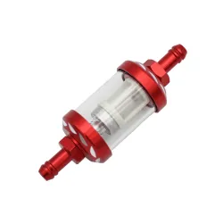 Motorcykel gas / bensin / oljefilter - universal - 8 mm