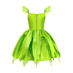 Tinkerbell / grønn blomsterfe - jentekostyme