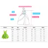 Tinkerbell / grøn blomsterfe - pige kostume