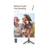 L15 - perche à selfie - mini trépied pliable - avec lumière d'appoint - Bluetooth - déclencheur à distance