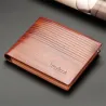 Skórzany portfel vintage - etui na karty kredytowePortfele