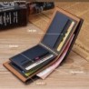 Portefeuille en cuir vintage - porte-cartes de crédit