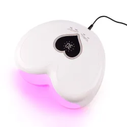 Hjerteformet negletørker - LED - UV - 96W