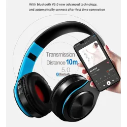 Casque sans fil / Bluetooth - casque - microphone intégré