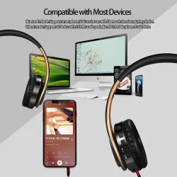 Casque sans fil / Bluetooth - casque - microphone intégré