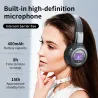 Zealot B570 - Casque Bluetooth - casque - écran LCD - slot micro-SD - microphone - réduction de bruit