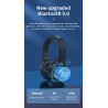 Zealot B570 - Casque Bluetooth - casque - écran LCD - slot micro-SD - microphone - réduction de bruit