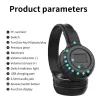 Zealot B570 - Casque Bluetooth - casque - écran LCD - slot micro-SD - microphone - réduction de bruit