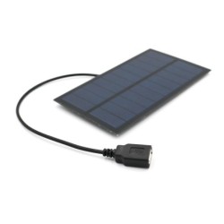 USB-Solarbatterieladegerät - 5 V - 2 W - 400 mA