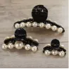 Hair clip with pearlsHair clips