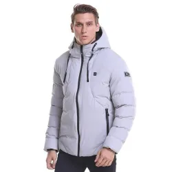 USB - electric heated thermal jacket with hood / zippersJackets