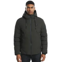 ChaquetasUSB - chaqueta térmica eléctrica con capucha / cremalleras