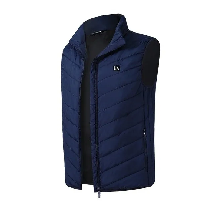 ChaquetasUSB - Calentamiento eléctrico - Chaleco térmico con cremalleras