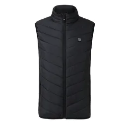ChaquetasUSB - Calentamiento eléctrico - Chaleco térmico con cremalleras