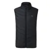 USB - riscaldato elettricamente - gilet termico con cerniere