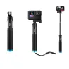 Extendable handheld selfie stick - telescoping pole - aluminum alloy - for GoPro / Xiaoyi / SJCAMSelfie sticks