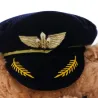 Orsacchiotto pilota/capitano - assistente di volo - peluche