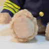Piloot/kapitein teddybeer - stewardess - knuffelKnuffels