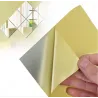 Quadratische Spiegelfliese - Wandaufkleber - 15 * 15 cm