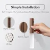 LED-Wandleuchte aus Holz - Infrarot- / Nachtsensor - kabellos - USB-Aufladung