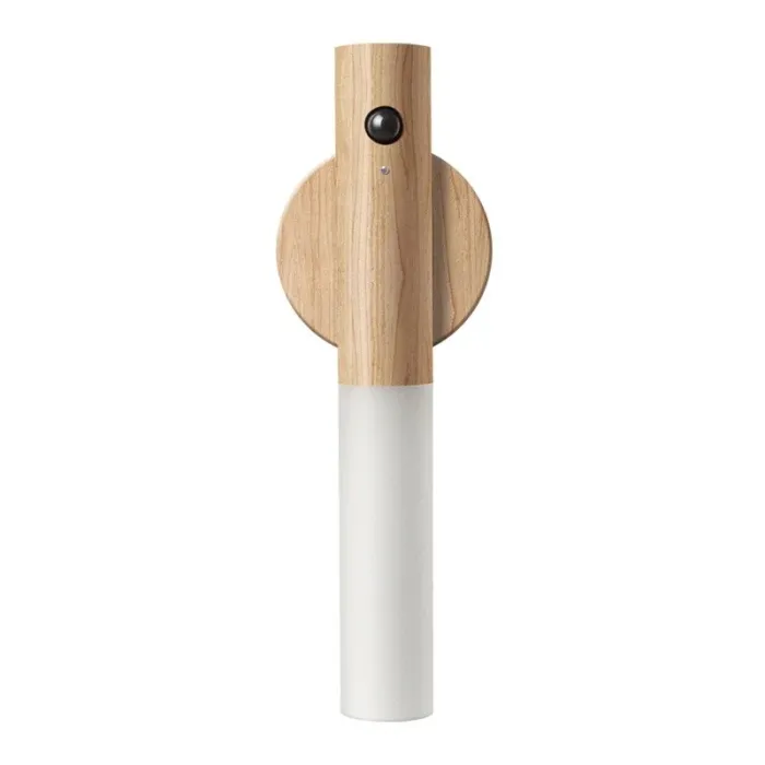 ApliquesAplique LED de madera - sensor infrarrojo/nocturno - inalámbrico - carga USB