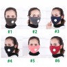 Mascherina protettiva viso/bocca - filtro a carboni attivi PM25 - valvola sfiato