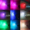 LED nattlys - toalettlampe - bevegelsessensor - 8-farger