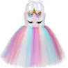 Unicorn kostume - kjole til piger