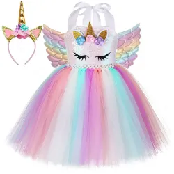 Déguisement licorne - robe pour fille