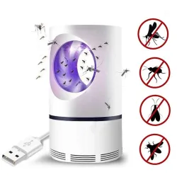 Lampe anti-moustiques - ultraviolette - USB - LED